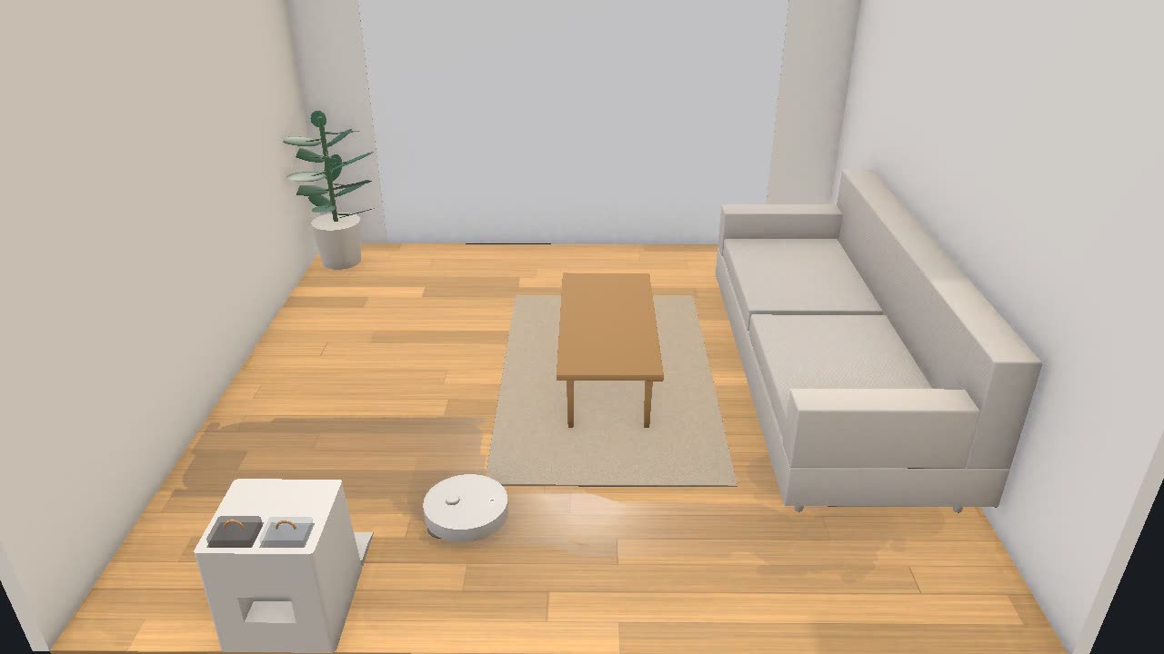 E-MOP D1 の掃除シミュレーション
